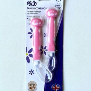 Only Soft Silicone Spoon 0M+ | ملعقة سيليكون ناعمة للأطفال من عمر 0 أشهر فما فوق اونلى