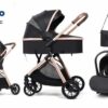 Kidilo V5+Car Seat Baby Stroller عربة الأطفال مع مقعد السيارة