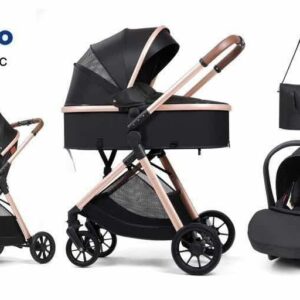 Kidilo V5+Car Seat Baby Stroller عربة الأطفال مع مقعد السيارة