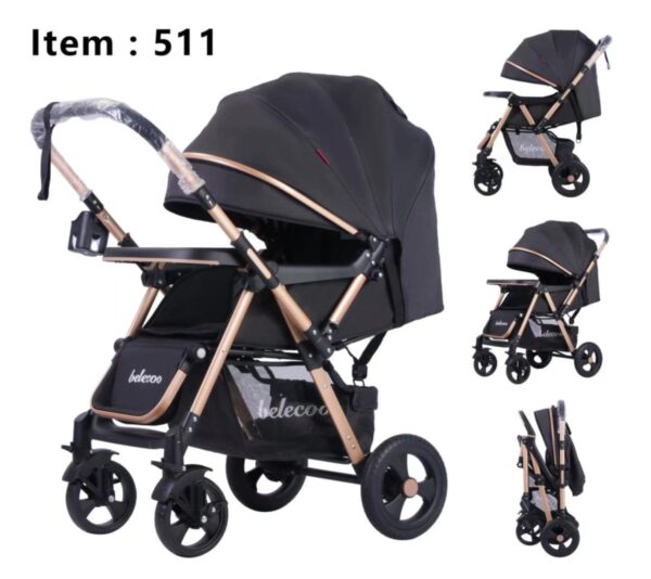 c820f290-4ba3-4ba8-bfda-4ac38f88a5e7.jpg Belecoo Stroller 511 - عربة اطفال