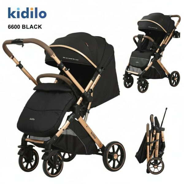 photo_5850328804365110319_y.jpg Kidilo Stroller 6600F With Cover | عربية كيديلو بغطاء شتوى