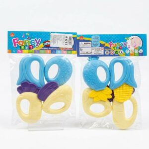A set of teething rings 4*1 | مجموعه شخاليل عضاضه ٤*١