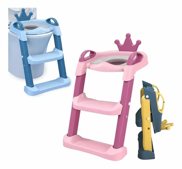 سلم بوتى تاج متبطن  - Potty Padded Seat with Crown