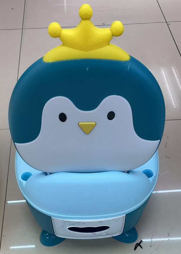 Baby potty with cover penguin face | بوتى بغطاء وجه بطريق