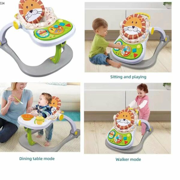 Baby Walker Lion Shape with Music and Activity Toys