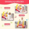 2 in 1 Multifunctional Baby Pedal Piano & Baby Walker - مشايه و بيانو