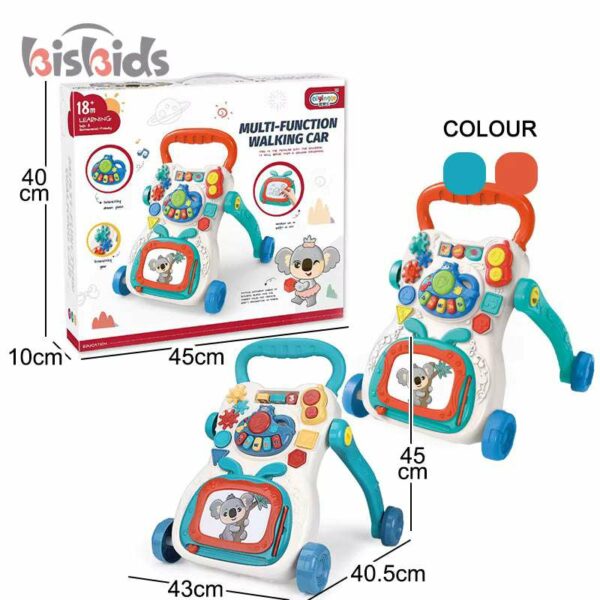 2 in 1 Multifunction Baby Walker With Drawing Board