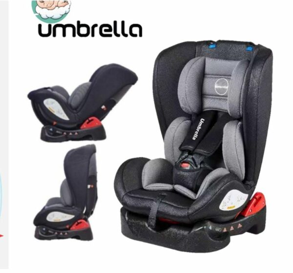 Umbrella Multi-Stage Car Seat from Birth to 4 Years - Black | كرسي سياره من امبريلا متعدد المراحل من عمر الولاده الي ٤ سنوات -اسود