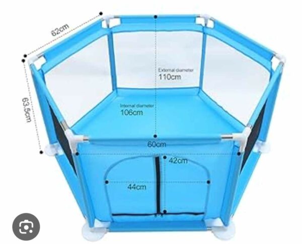 خيمة سداسية وبيت كور للأطفال | Hexagonal Tent and House Ball for Kids