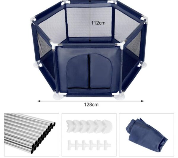 خيمة سداسية وبيت كور للأطفال | Hexagonal Tent and House Ball for Kids
