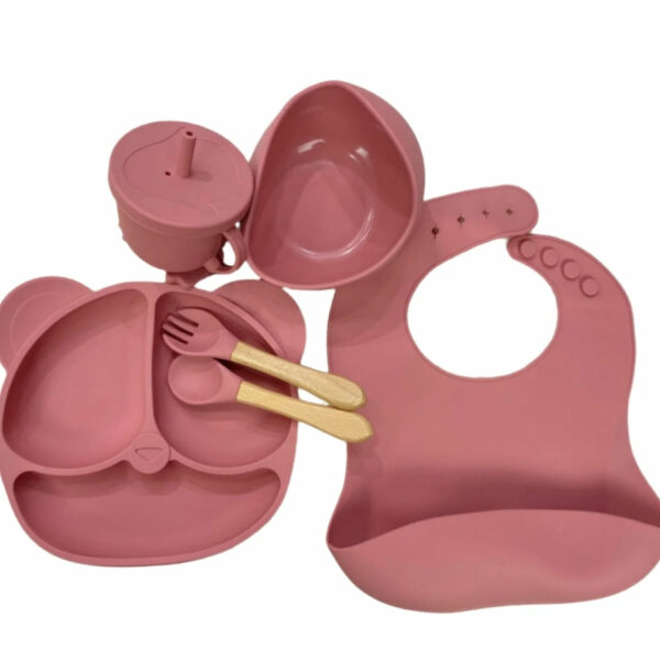 rn-image_picker_lib_temp_9d3ad707-7171-4646-8011-80d70cb8e352.jpg Silicon food set 6 Pieces - طقم طعام سيليكون ٦ قطع